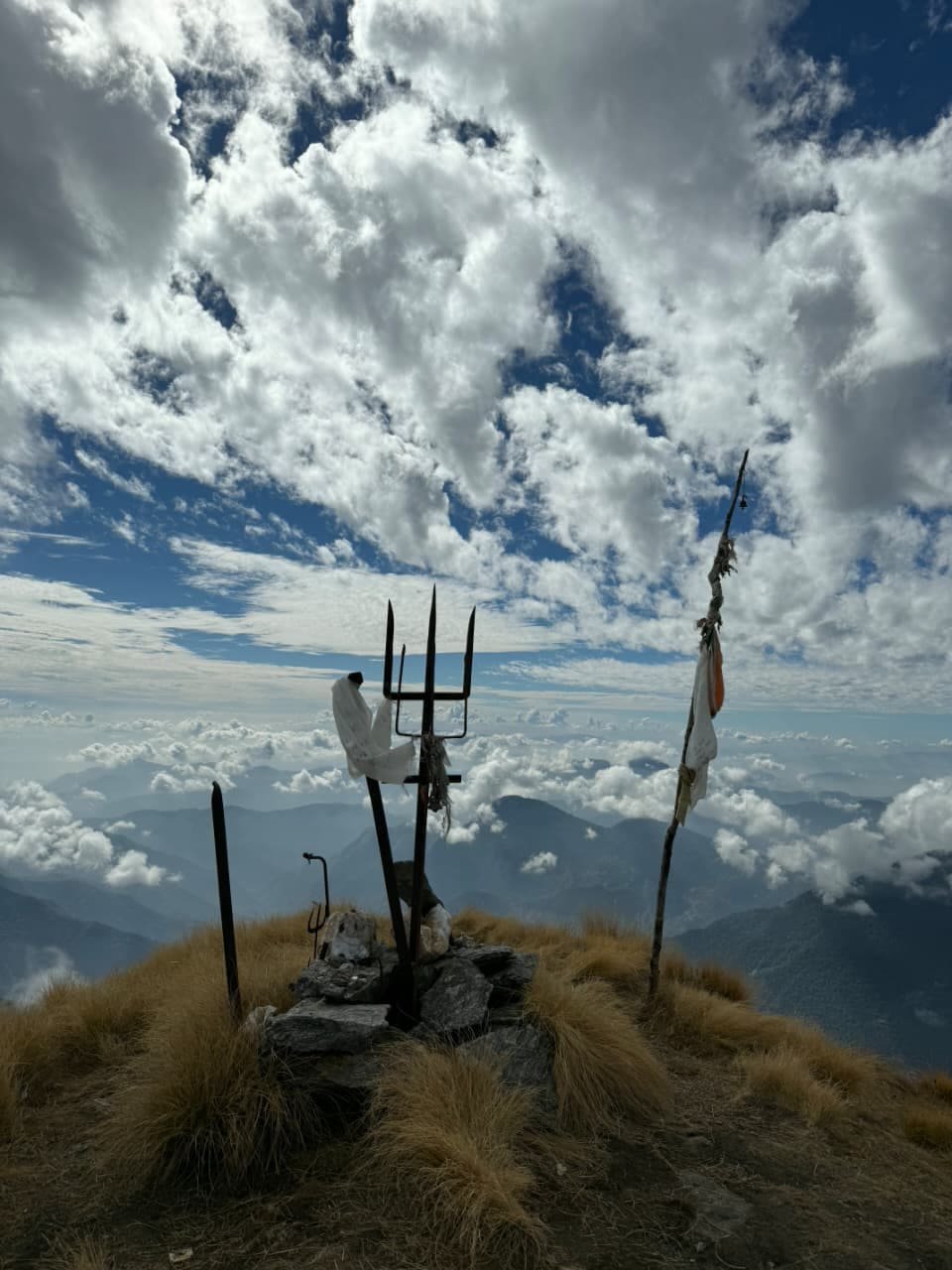 Khaliya Top summit trident Munsiyari